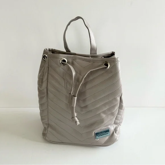 NWOT BELLA RUSSO PEBBLED DRAWSTRING BACKPACK s-l400.jpg main image 3